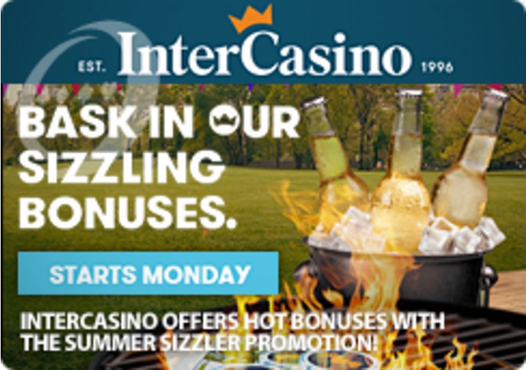 The Summer Is Sizzling on the Barbecue, and With InterCasino Bonuses
