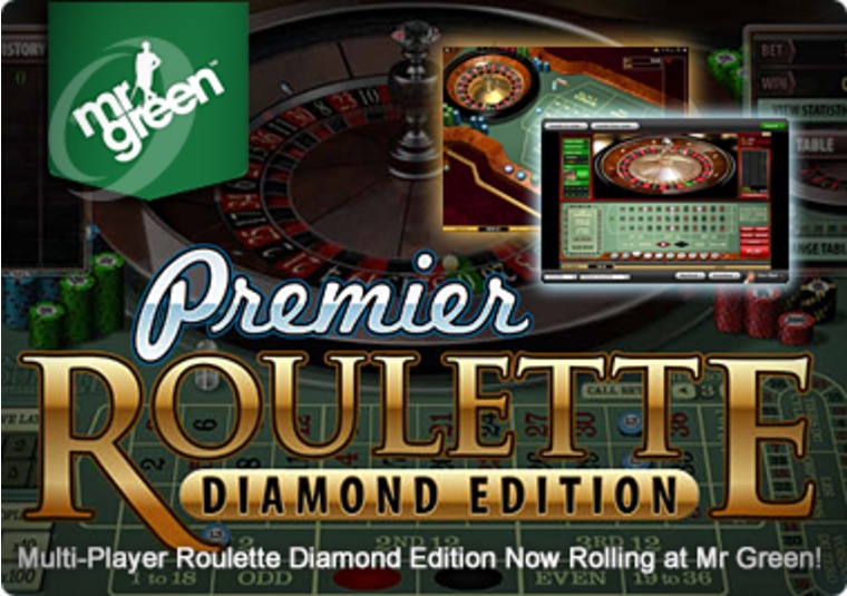 Multi-Player Roulette Diamond Edition Now Rolling at Mr Green