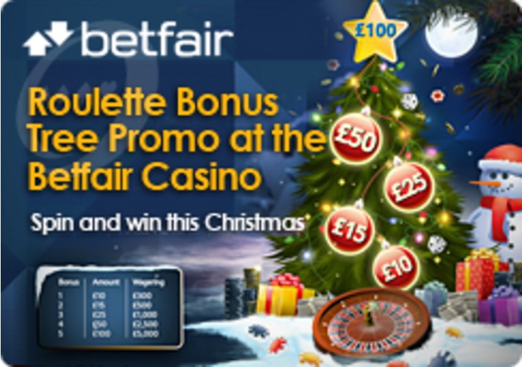 Roulette Bonus Tree Promo at the Betfair Casino