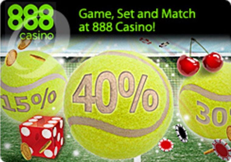 Game, Set and Match at 888 Casino