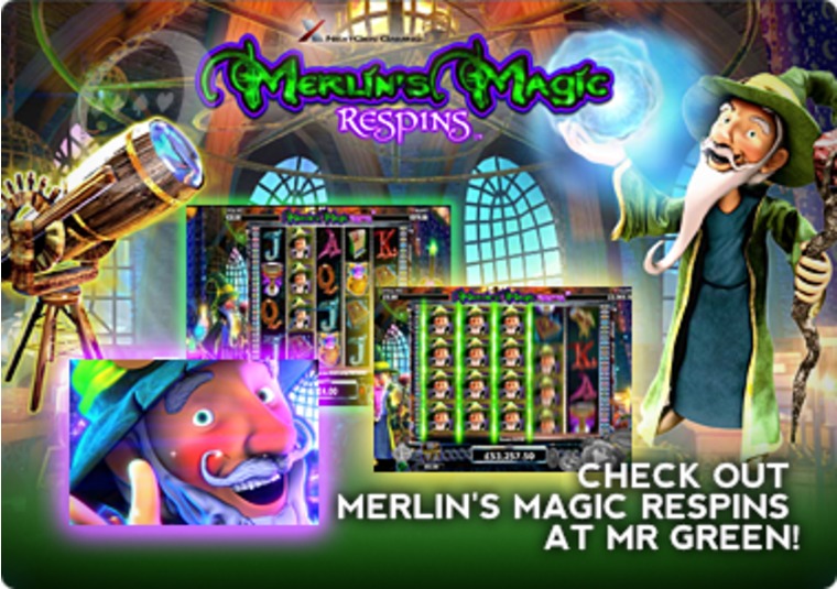 Check Out Merlin's Magic Respins at Mr Green