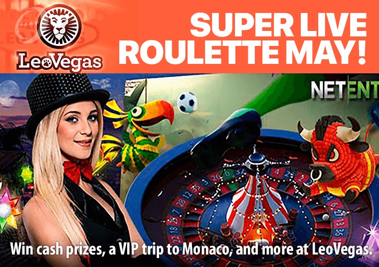 Win cash prizes, a VIP trip to Monaco, and more at LeoVegas