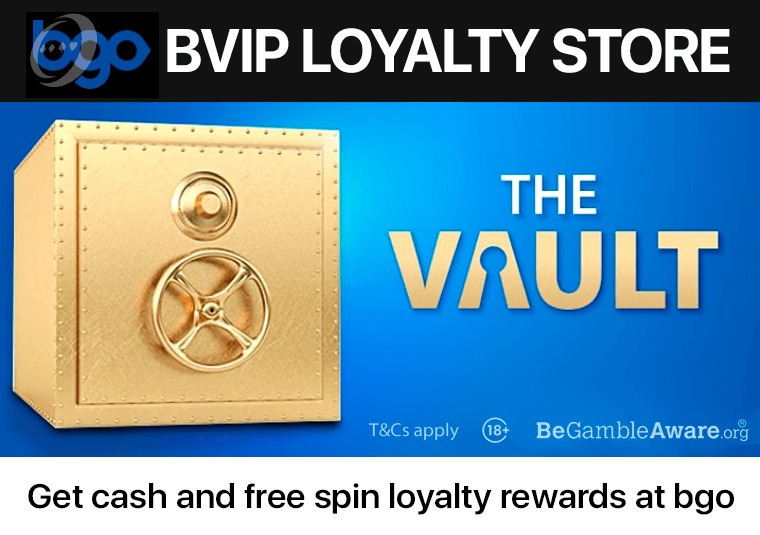 Unlock the boosts in your vault at bgo