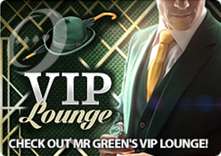 Check out Mr Green's VIP Lounge