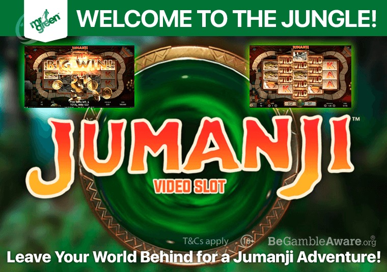 Leave Your World Behind for a Jumanji Adventure