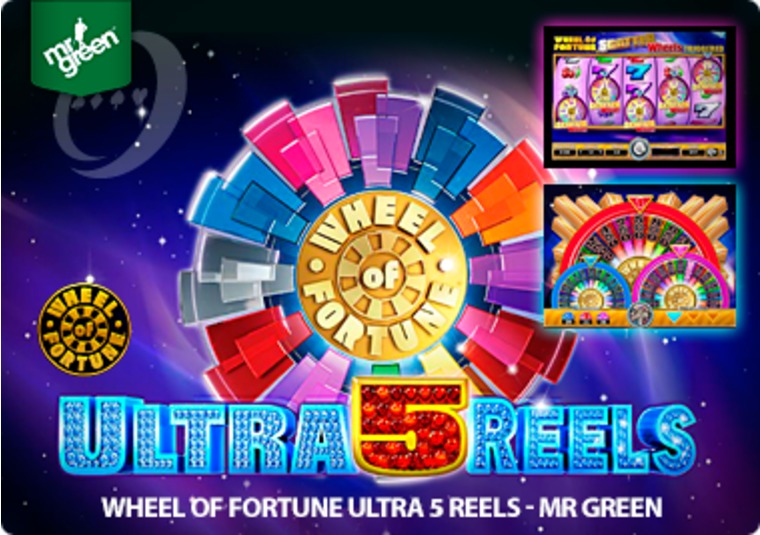 Play Wheel of Fortune Ultra 5 Reels at Mr Green today