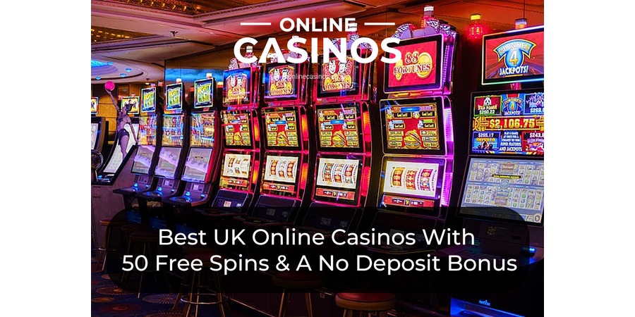 Eight neon slot machines next to one another and all with empty chairs in front of them