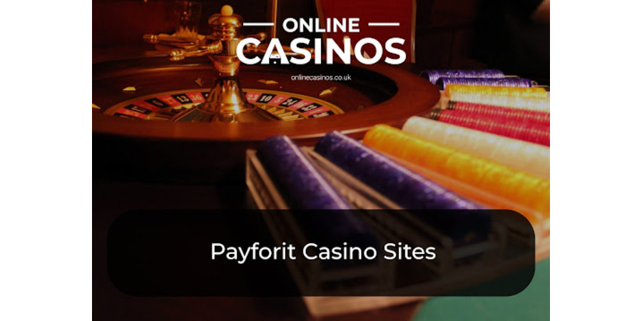 A roulette wheel with purple, yellow, white and red chips to its right is something you might see at the best Payforit casino sites