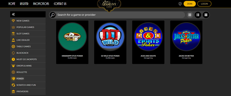 The Grand Ivy Casino The Grand Ivy Casino