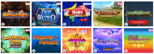 The Sun Vegas Casino has lots of great slot games but may have a min deposit 20 max