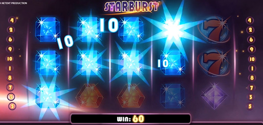 Starburst is a slot game you can play at the best slot sites.