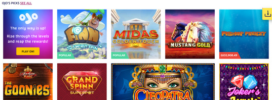 PlayOJO Casino is one of the best slot sites