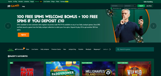 Paddy Power casino